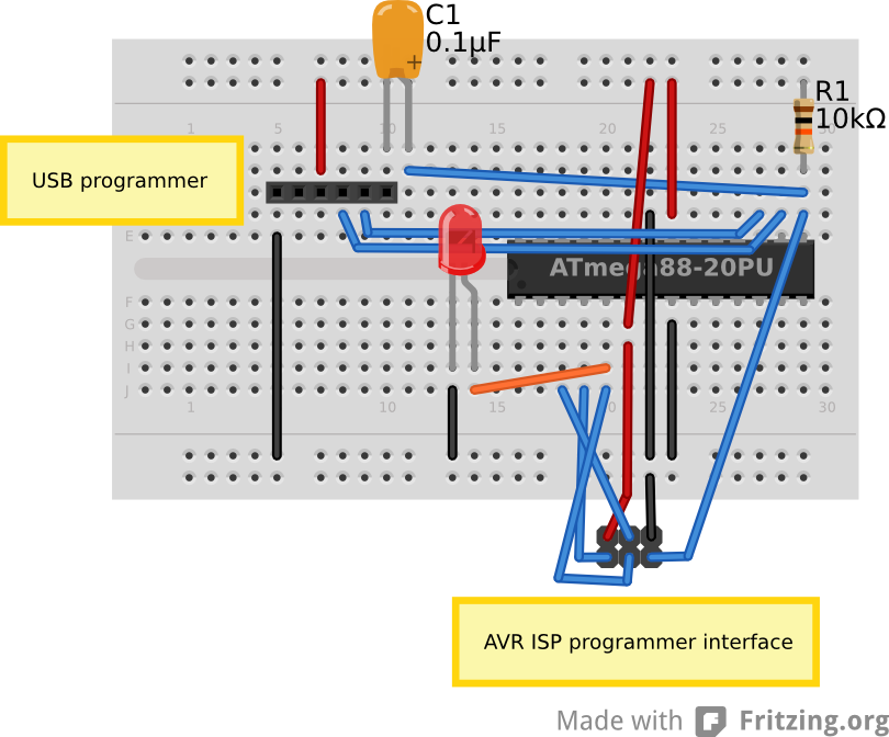 Avr isp mkii usb downloader